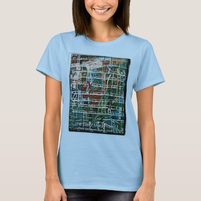CAMISETA O GRANDE PROJETO MURAL II (Frente)