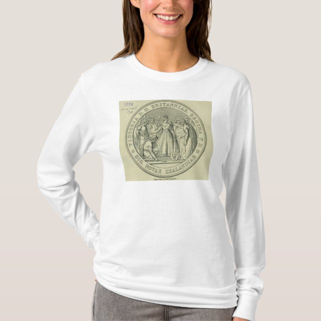 Camiseta O grande selo de Nova Zelândia (Frente)