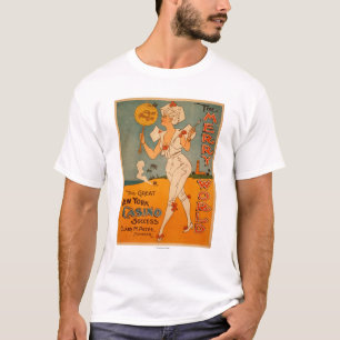 Camiseta O grande teatro do sucesso do casino de New York
