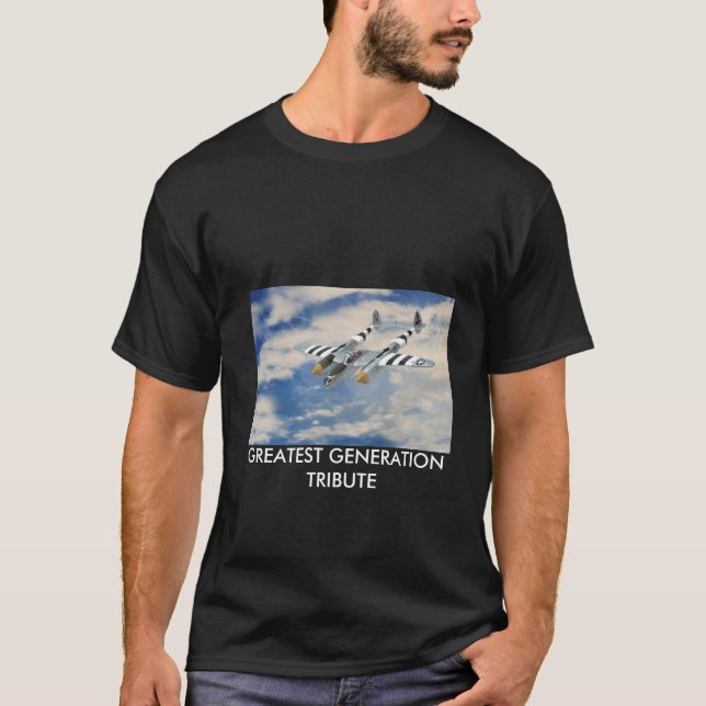 CAMISETA O GRANDE TRIBUTO DA GERAÇÃO (Frente)