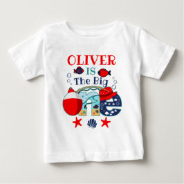 Camiseta O Grande UM | O-peix-ialmente Um | Primeiro Aniver