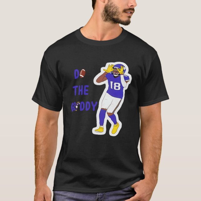 Camiseta O Griddy Dance Futebol Vamos dançar (Frente)
