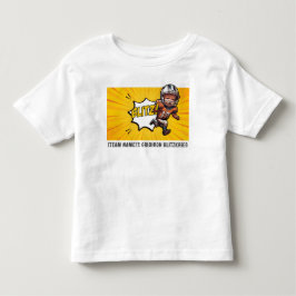 Camiseta O Gridiron Blitzkrieg #28 Personalizável do [Nome