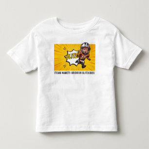 Camiseta O Gridiron Blitzkrieg #28 Personalizável do [Nome