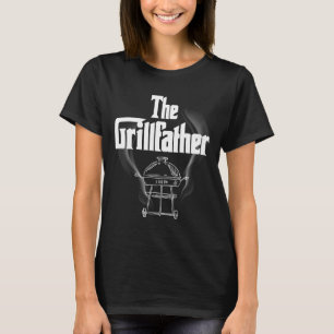 Camiseta O Grillfather Bbq Grill Churrasco Defumador Churra