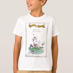 Camiseta O grilo histórico de Yorkshire 'mantem o calm