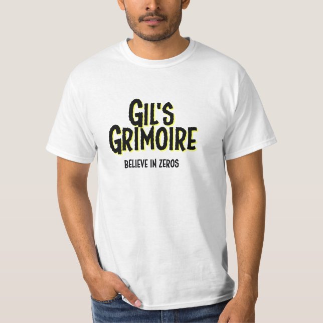 Camiseta O Grimoire de Gil, T gráfico simples (Frente)