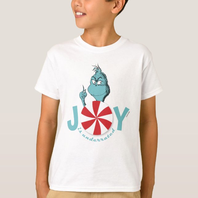 Camiseta O Grinch | Alegria é Subestimada (Frente)