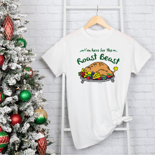 Camiseta O Grinch   Estou Aqui pelo Assado Quote