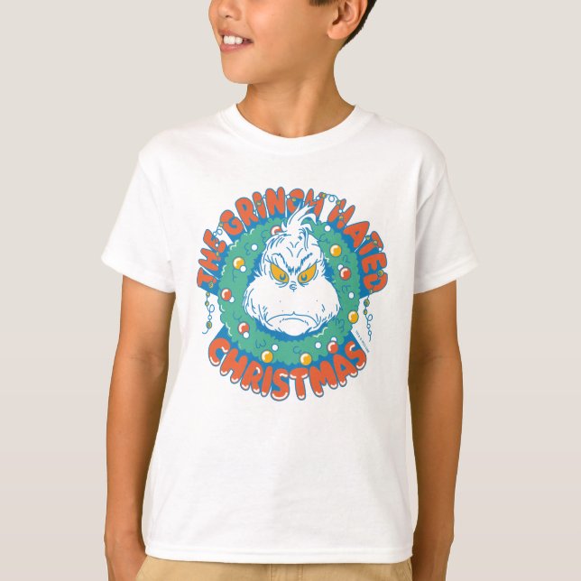 Camiseta O Grinch Odeia o Natal (Frente)