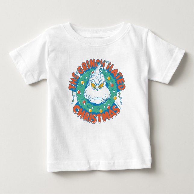 Camiseta O Grinch Odeia O Natal (Frente)