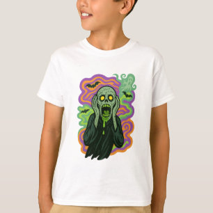 Camiseta O Gritar - Cartoon Zombie