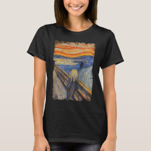 Camiseta O Gritar De Edvard Artist Munch, A Famosa Pintura
