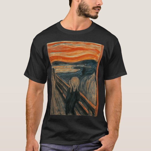 Camiseta O Gritar De Edvard Munch (Frente)