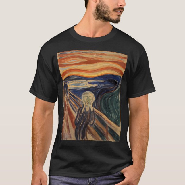 Camiseta O Gritar De Edvard Munch (Frente)