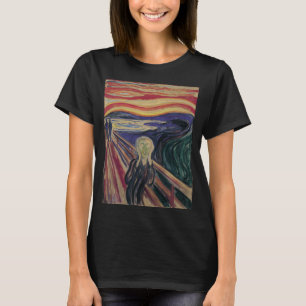 Camiseta O Gritar de Edvard Munch, expressionismo venenoso