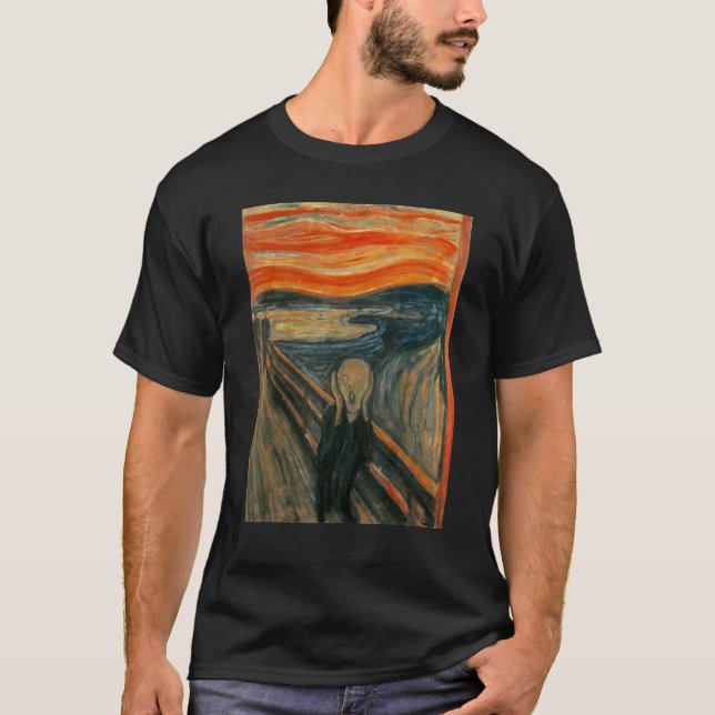 Camiseta O Gritar do impressionismo de Edvard munch Art (Frente)