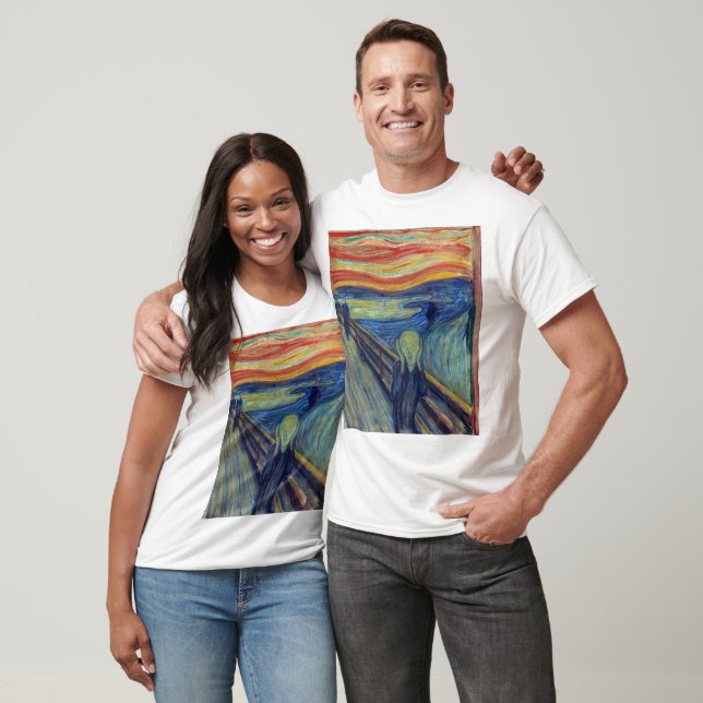 Camiseta O Grito (da Natureza) Edvard Munch  (Unissex)