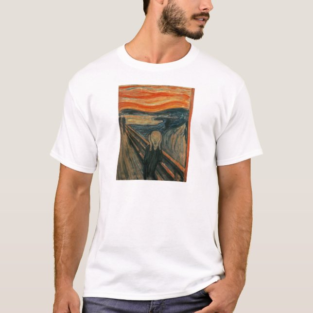 Camiseta O Grito - Edvard Munch (Frente)