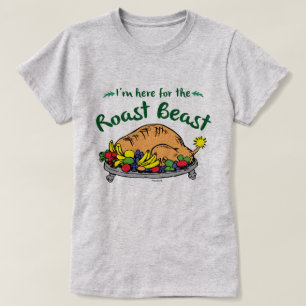 Camiseta O Grpolegadas   Estou aqui para a besta-assada
