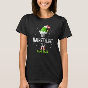 Camiseta O Grupo de Combinação da Família Elf Hairstylist C