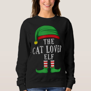 Camiseta O Grupo de Combinação Familiar do Elf do Cat Lover