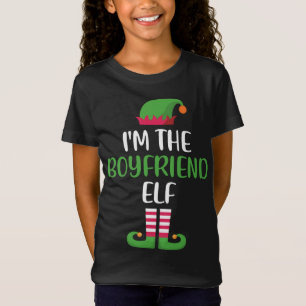Camiseta O Grupo de Natal da Família Namorado Elf