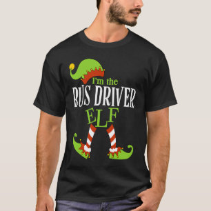 Camiseta O Grupo Elf do DRIVER do BUS Correspondendo ao Cri