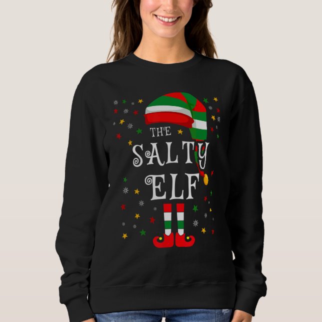 Camiseta O Grupo Elf do Natal Salgado (Frente)