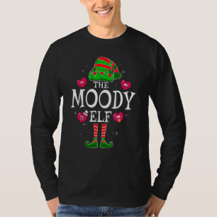 Camiseta O Grupo Natalino Família Harmonia Elfo Moody