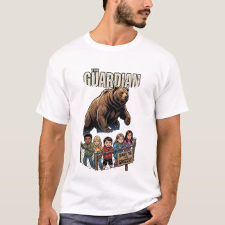 Camiseta O Guardian Salve os Ursos Cinzentos