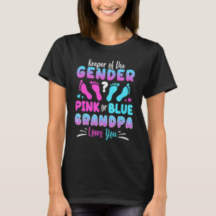 Camiseta O Guardião Do Gênero, Rosa Ou Azul, O Ama