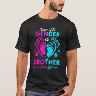 Camiseta O Guardião Do Gênero Rosa Ou Irmão Azul Te Ama