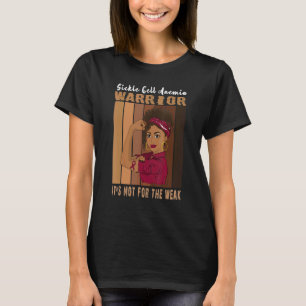 Camiseta O Guerreiro da Anemia das Células Falsiformes não 