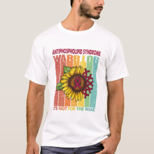 Camiseta O Guerreiro da Síndrome Antifosfolípida Não é