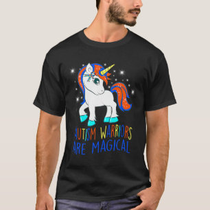 Camiseta O guerreiro do Autismo da Unicórn é magica