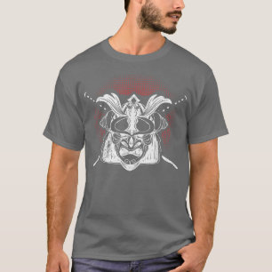Camiseta O guerreiro fantasma Samurai Anime Manga Bushido (