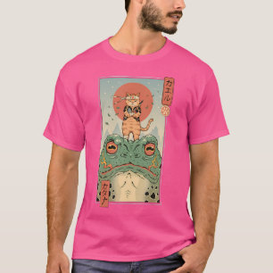 Camiseta O Guerreiro Gato E O Grande Sapo