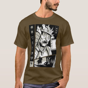 Camiseta O Guerreiro Samurai Japonês Bushido Code Swordsmen