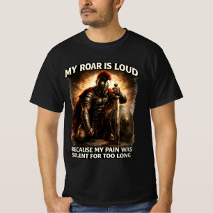 Camiseta O Guerreiro Silencioso: Resiliência e Força