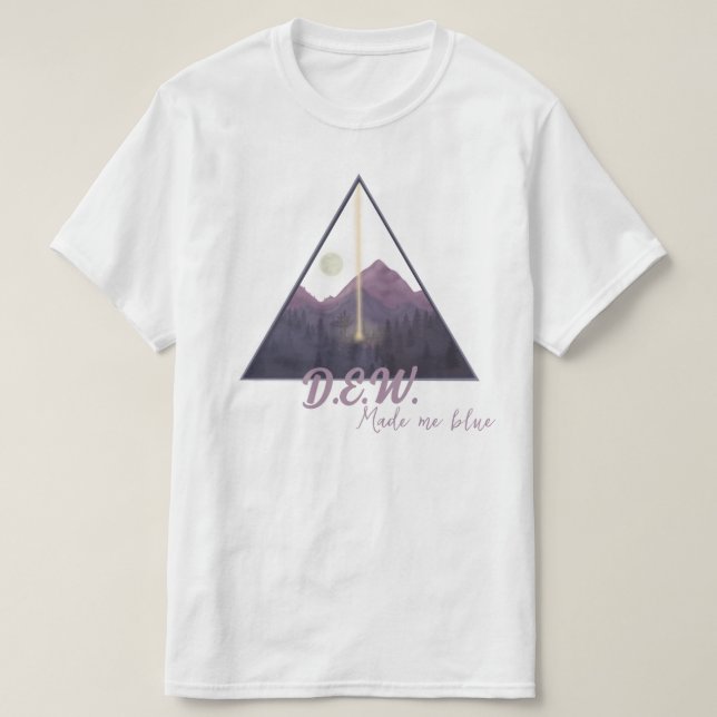 Camiseta O guisado me deixou azul (Frente do Design)