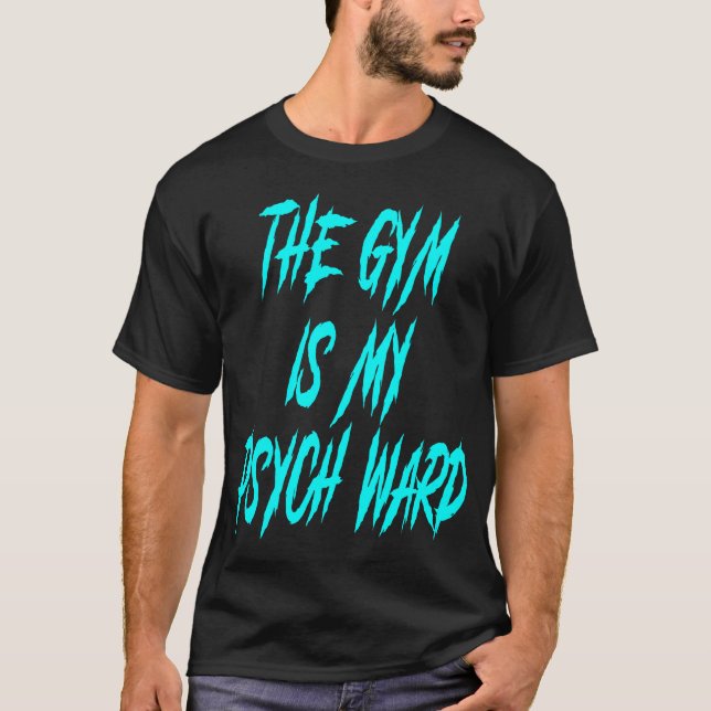Camiseta O Gym É A Minha Malhação De Piada Engraçada E Engr (Frente)