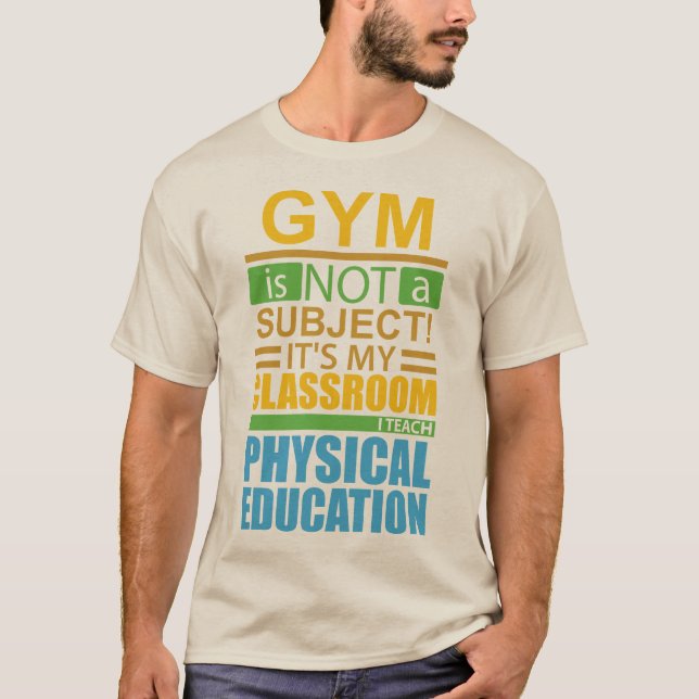 Camiseta O Gym não é um assunto (Frente)
