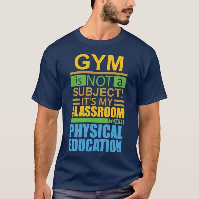 Camiseta O Gym não é um assunto (Frente)