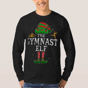 Camiseta O Gymnast Elf Group Correspondente à Família Natal