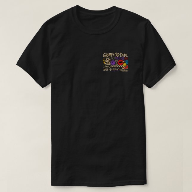 Camiseta O H no Exército (Frente do Design)