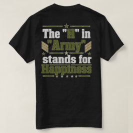 Camiseta O H no Exército