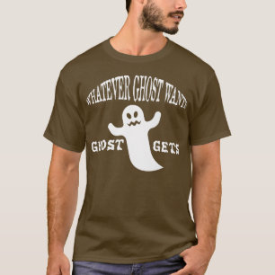 Camiseta O Halloween Assusta O Que O Fantasma Quiser, Spook