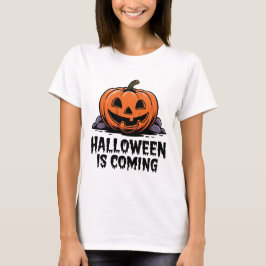 Camiseta O Halloween está Chegando