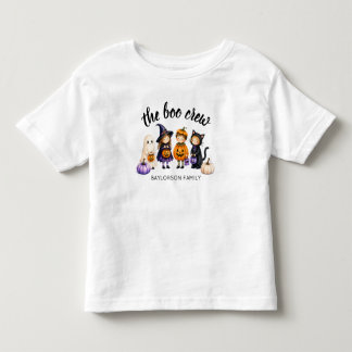 Camiseta O Halloween Familiar Personalizado da Turma do Boo